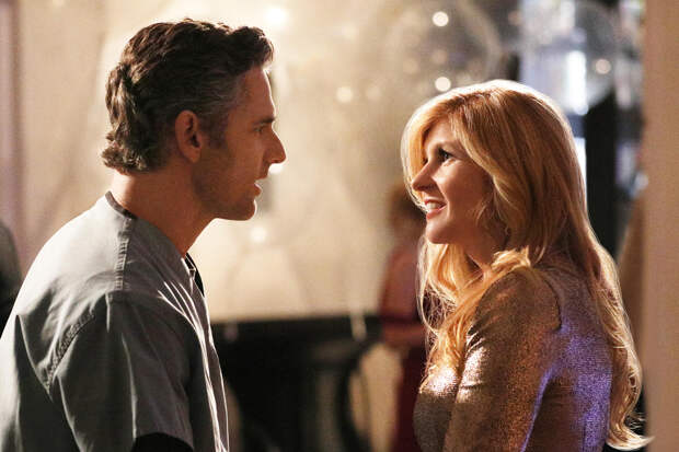 Eric Bana as John Meehan, Connie Britton as Debra Newell, Dirty John | Photo Credits: Bravo, Jordin Althaus/Bravo