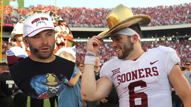 Baker Mayfield Horns Down