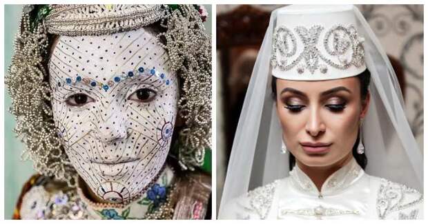 Как выглядят невесты в Косово или Осетии? Самые эффектные бьюти-образы со свадеб