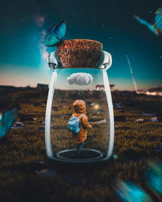 Фантастические фотоманипуляции от Ризала Авиба