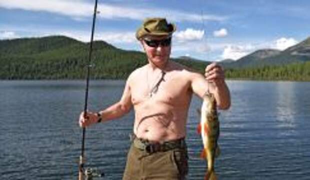 Президент РФ Владимир Путин на отдыхе в Республике Тыва