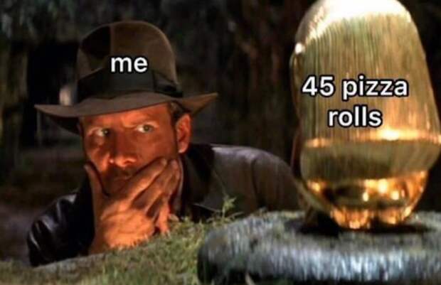 best pizza roll meme