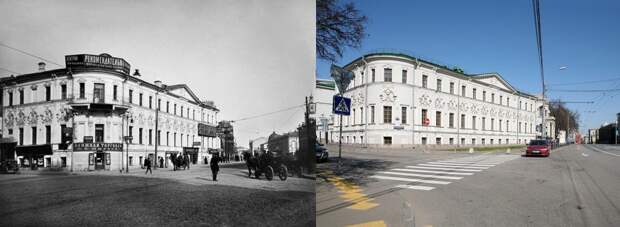 Фотографии, идеально запечатлевшие, как изменилась Москва за 100 лет