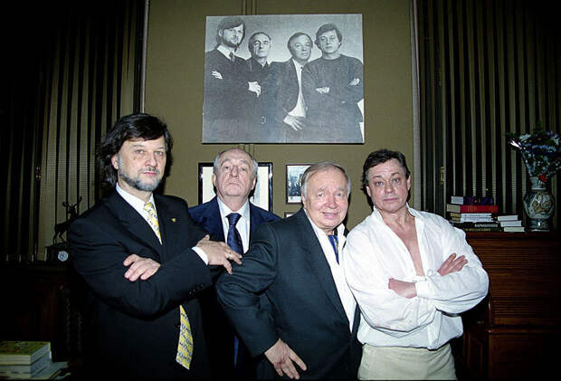 Рыбников, Захаров, Вознесенский и Караченцов