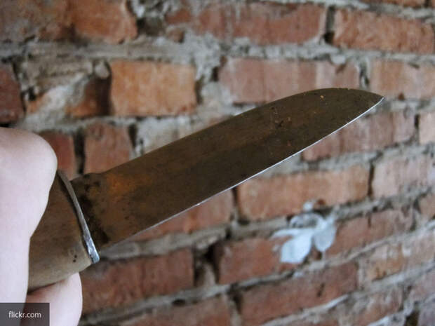 В Архангельске бомж попытался зарезать собутыльницу