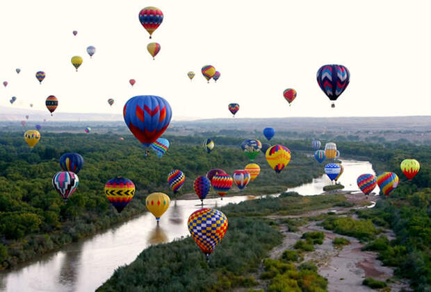 Международный фестиваль воздушных шаров – Альбукерк, Нью-Мексико