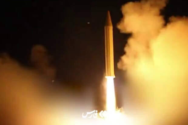 Ужасающие кадры: Иран ударил по Израилю сверхтяжелой ракетой