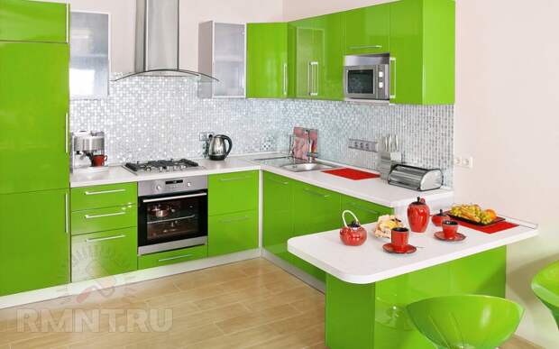 50 идей для кухонь всех цветов радуги