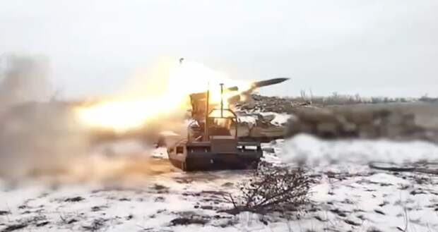 Опубликовано первое видео залпа 107-мм РСЗО с робота «Курьер»