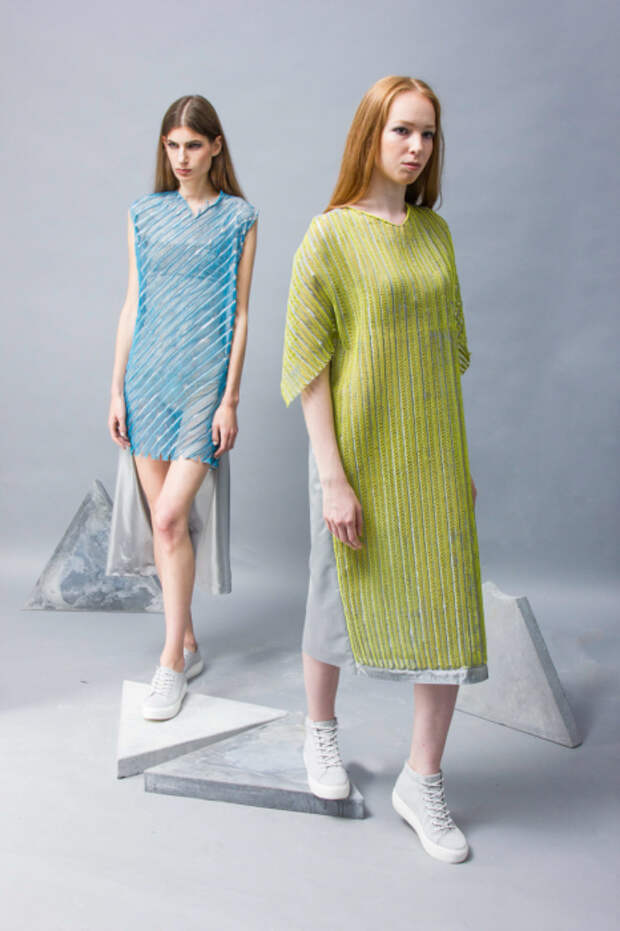 Изящные модели платьев из коллекции Provo-CUT.