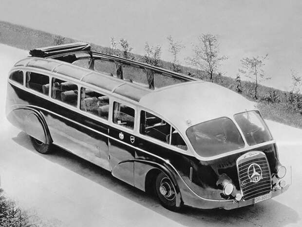 Mercedes-Benz Lo 3100 Stromlinien-Omnibus авто, авто мир, интересное, машины, несуразные, удивительные