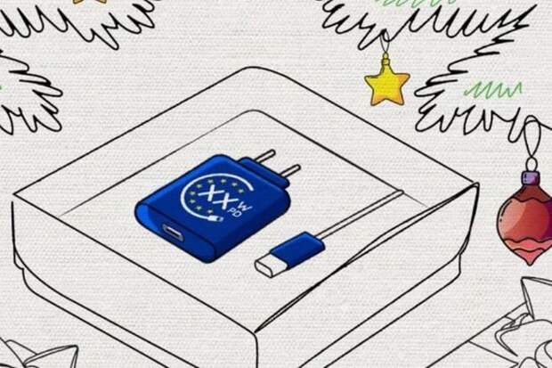 ЕК в рекламе зарядок USB Type-C привела лозунг, аналогичный нацистскому