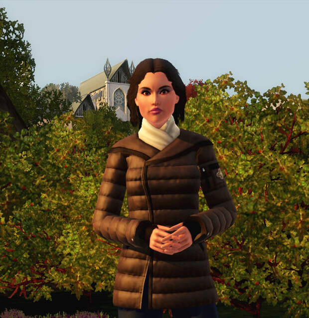 Картинка сделана мною в игре The Sims 3