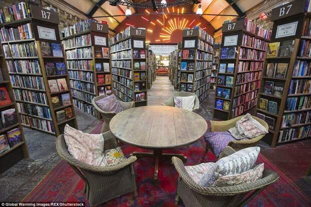 9. Barter Books - Алник, Англия в мире, интересно, интерьер, книги, книжный магазин, подборка, путешествия, чтение