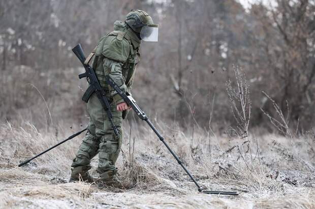 Российский сапер обезвредил более 80 мин ВСУ в огороде мирной жительницы