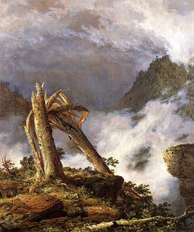Storm in the Mountains by Frederic Edwin Church