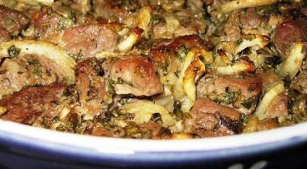 Ароматное мясо по-грузински
