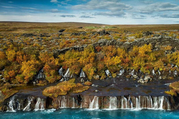 самые запоминающиеся водопады Исландии фото