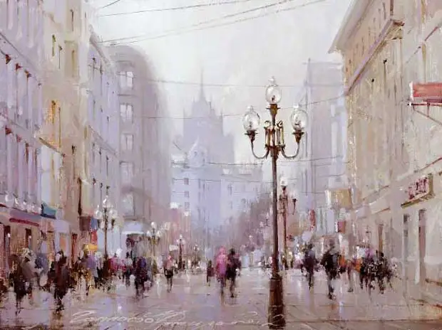 Художник рамблер картины