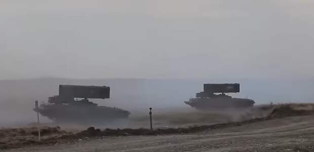 Появились кадры запуска тяжелой огнеметной системы «Солнцепек»