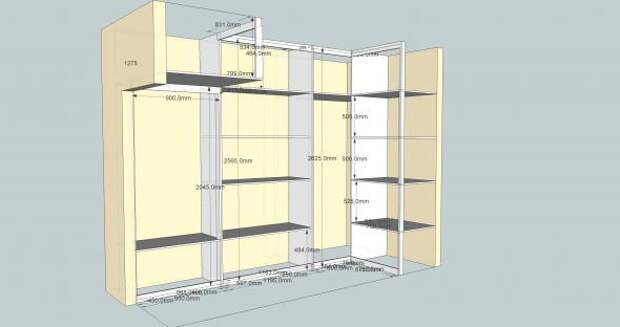 Что нам стоит - шкаф построить?
