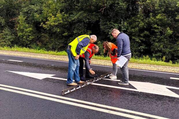 На тульской автодороге "Лапотково – Ефремов" отремонтировали участок протяженностью более 10 км