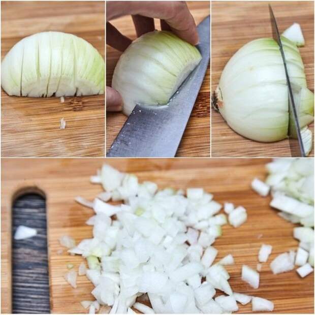 нарезать лук