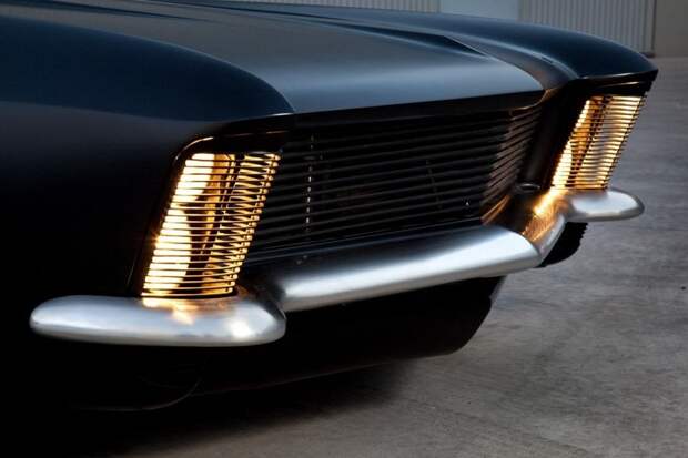 Flat Black 1963 Buick Riviera (4)