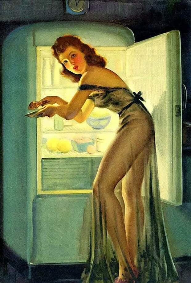 художник Арт Фрам (Art Frahm) пин-ап – 43