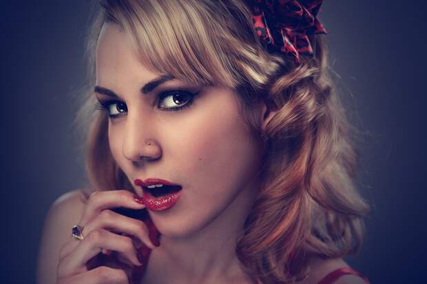 Studio, Портрет, Женщина, Лицо, Модель, Красота, Canon