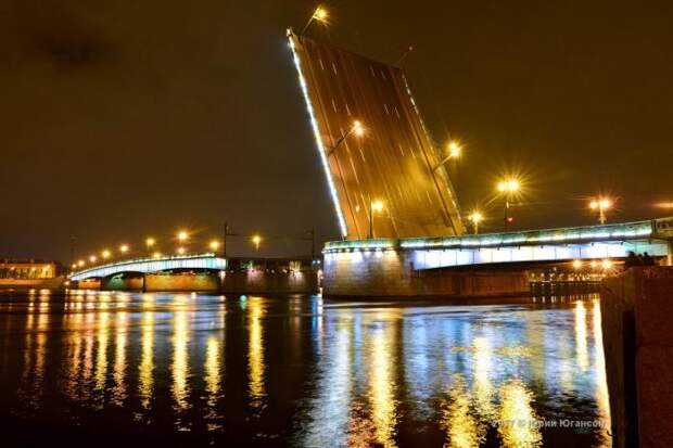 Волшебная красота мостов Петербурга (14 фото)