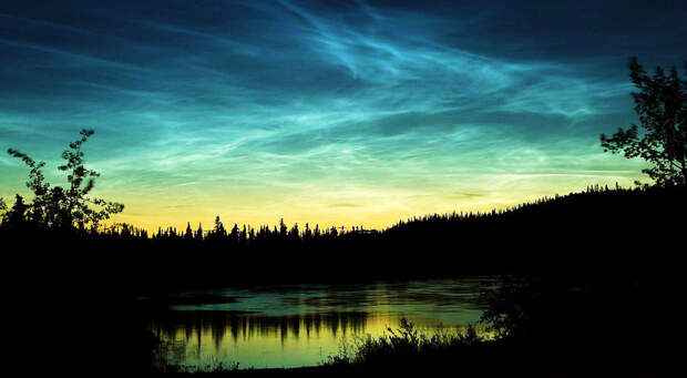 Серебристые (ночные светящиеся) облака