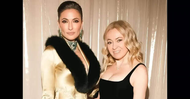 Яна Рудковская, Светлана Бондарчук, Виктория и Олег Шеляговы, Сати Спивакова и вся светская Москва отметили 50-летие Снежанны Георгиевой