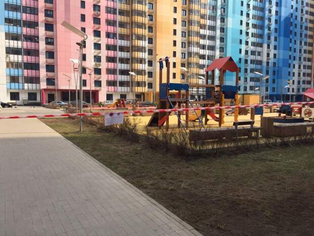 Все места прогулок в Северном закрыли в целях безопасности Фото: управа района Северный