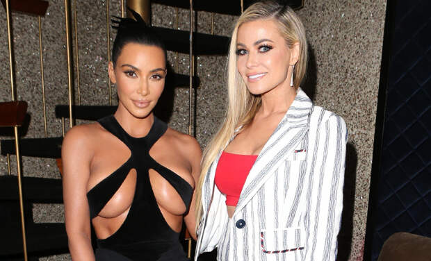 Ким Кардашьян в ультраоткровенном платье, Кармен Электра в образе отличницы и другие на церемонии Hollywood Beauty Awards