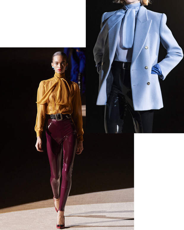 Saint Laurent осень-зима 2020/21