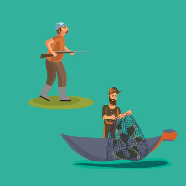 Анекдоты о рыбаках и охотниках