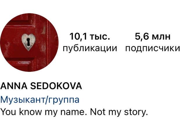 Певица Анна Седокова изменила фото в Instagram после кончины Яниса Тиммы