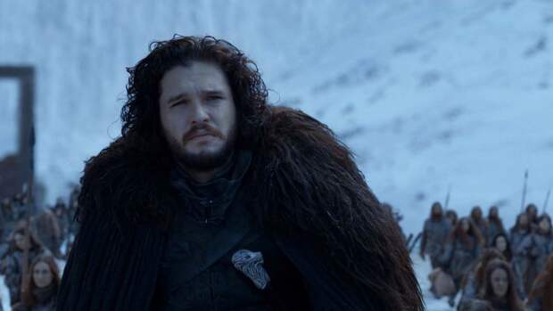 kit harington as jon snow in the series finale of game of thrones