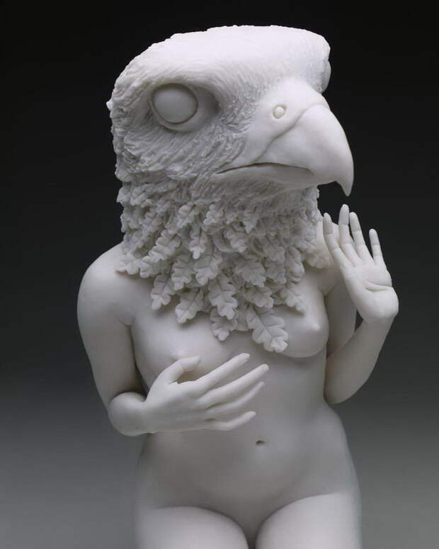 Странные скульптуры животных Crystal Morey