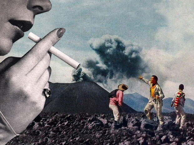 Яркие коллажи Eugenia Loli