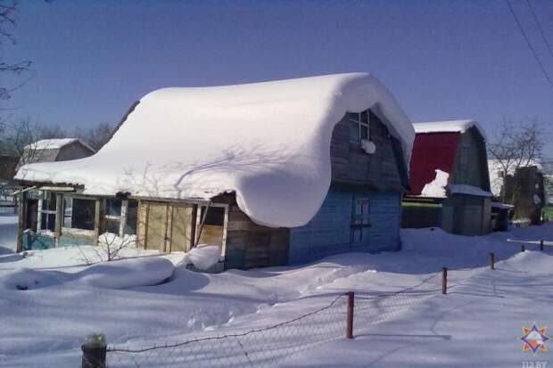 ´Осторожно, снег на крыше!´.