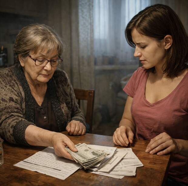 — Вы у нас уже столько времени живете. Пора бы и за коммунальные услуги рассчитываться, — произнесла невестка, глядя на свекровь.