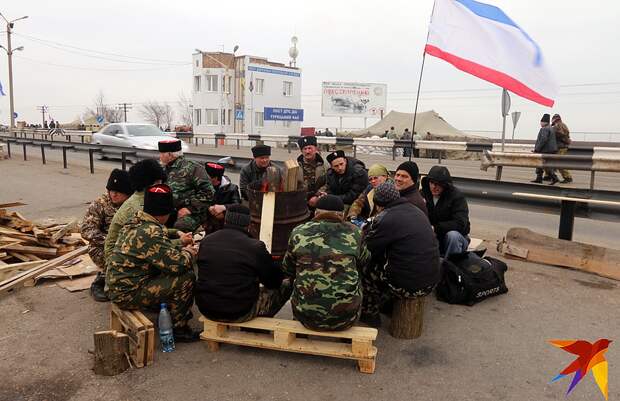 Силы самообороны взяли в 2014 году под защиту и границу Крыма с Украиной Фото: Александр КОЦ