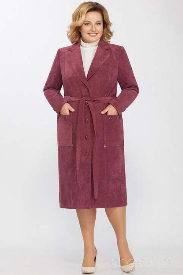 Трендовые пальто и куртки 2021 для полных женщин 50+