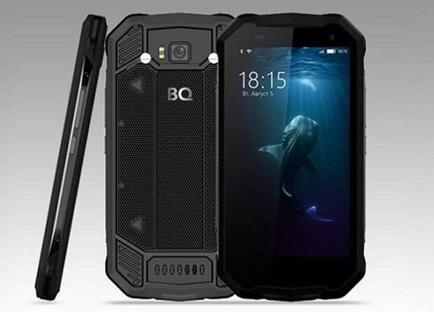 В России вышел защищенный смартфон BQ-5003L Shark Pro
