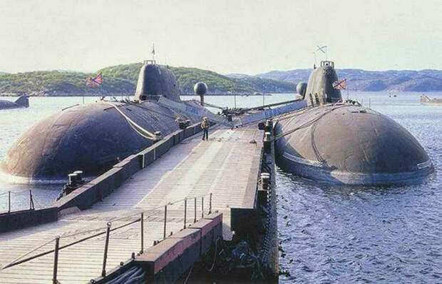 Атомные подводные лодки под названием - Щука-Б.