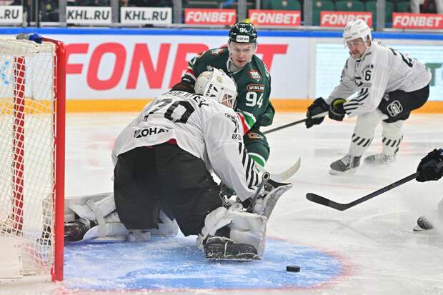 «Ак Барс» ведет в серии плей-офф с «Трактором» после второго матча