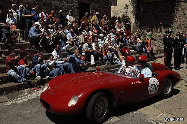 Mille Miglia легендарный авто пробег ретро автомобилей в Италии Mille Miglia легендарный авто пробег ретро автомобилей в Италии
