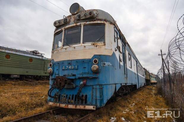 Фоторепортаж с секретной базы на Урале, где хранятся старинные поезда история, поезда, раритет, ржд